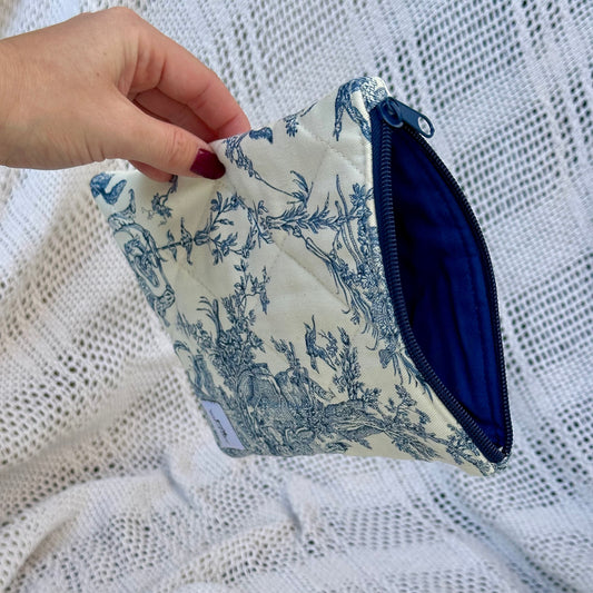 Blue Toile Kindle Sleeve