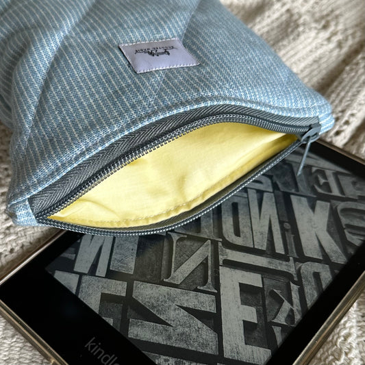 Blue and White Kindle Case