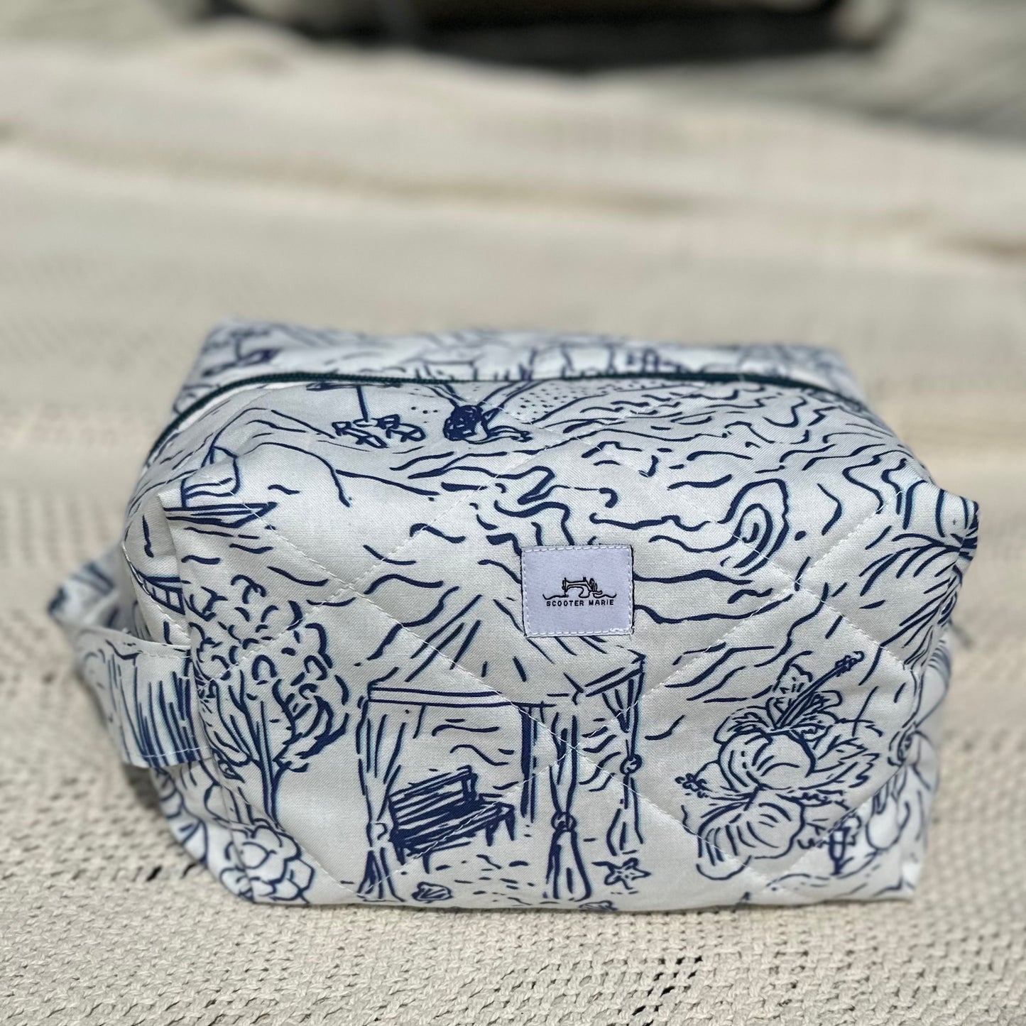 Coastal Toile XL Boxy