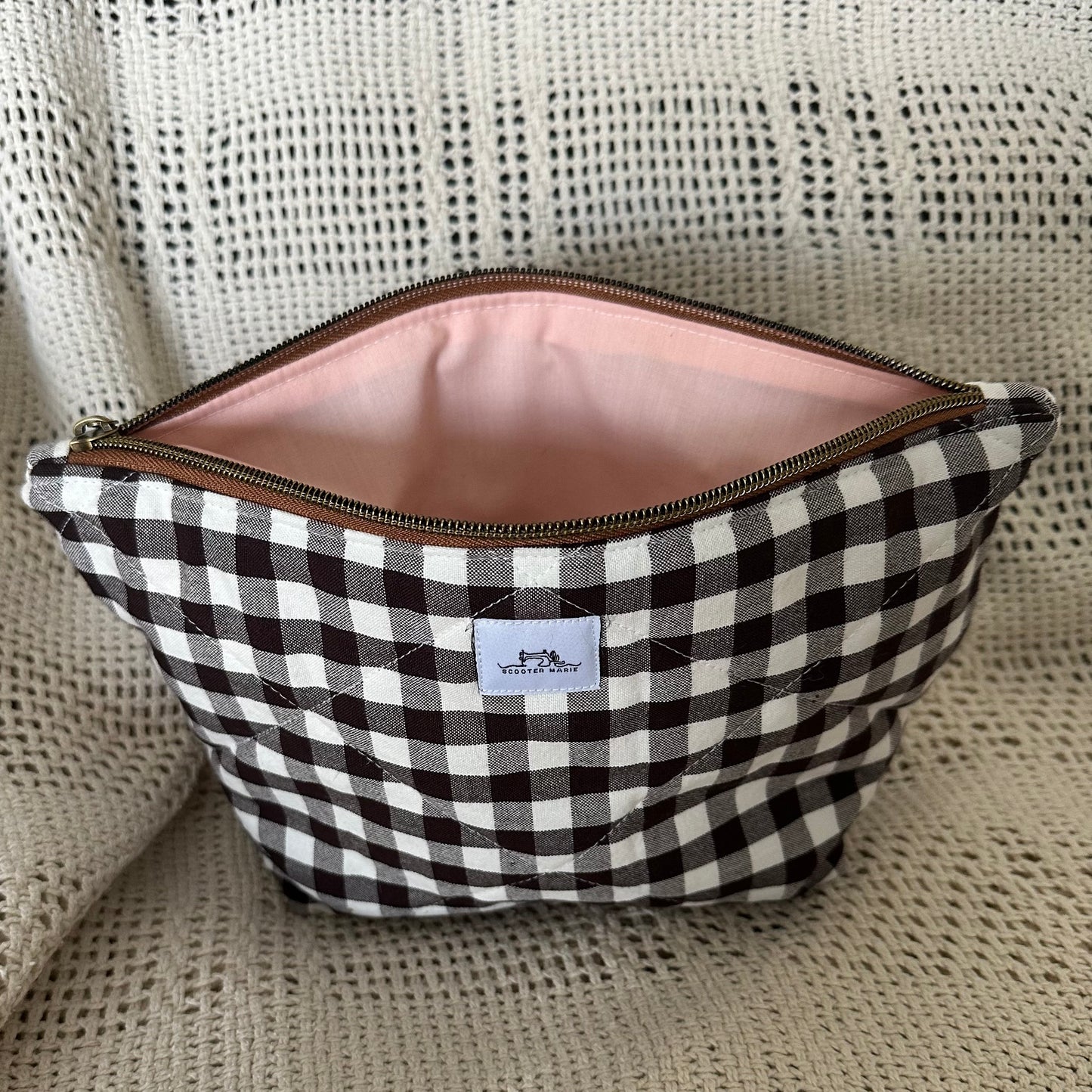 Chocolate Brown Pouch