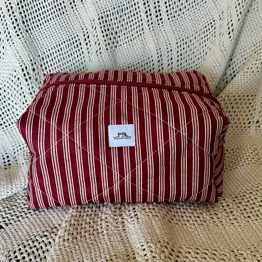 Burgundy Stripes XL Boxy