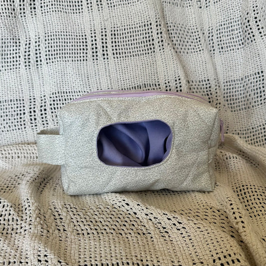 Purple Floral Diaper Bag