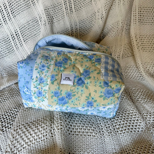 Blue Quilted XL Boxy