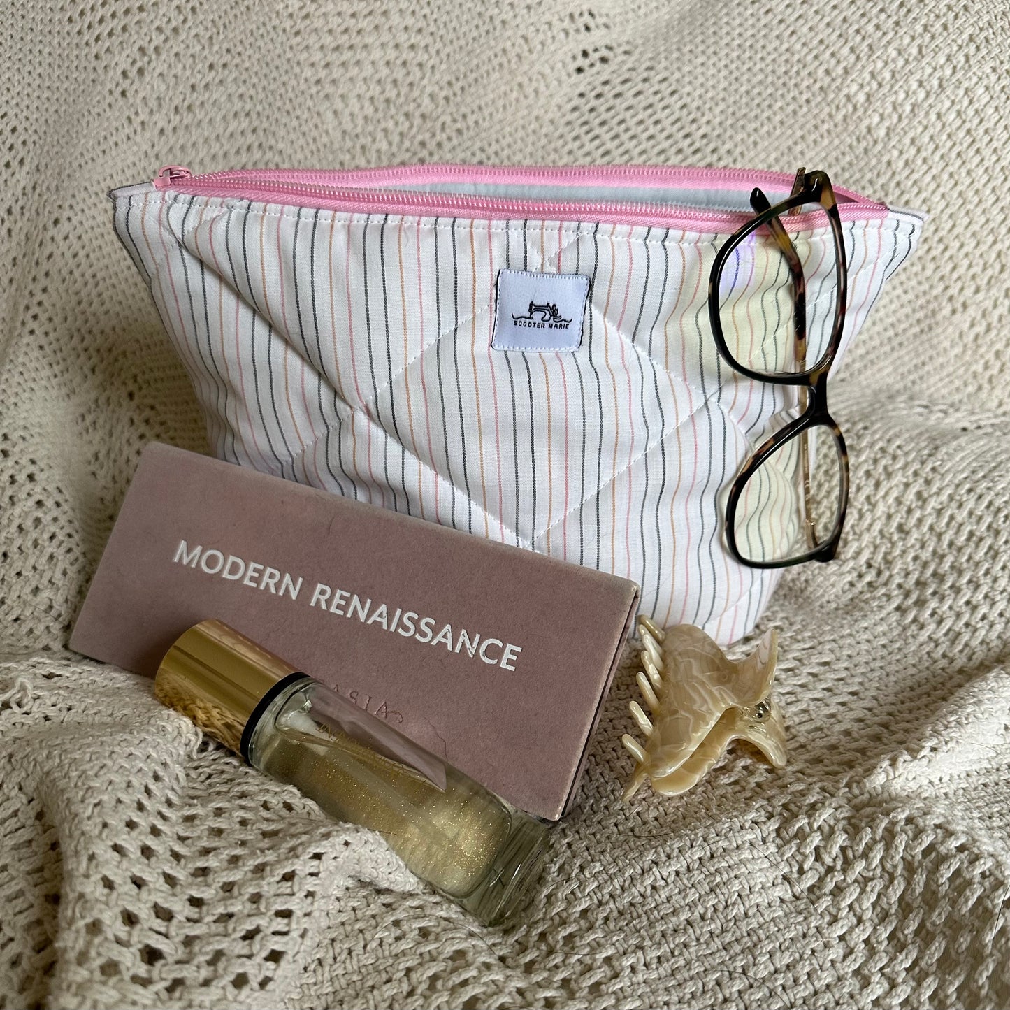 Rainbow Stripes Pouch