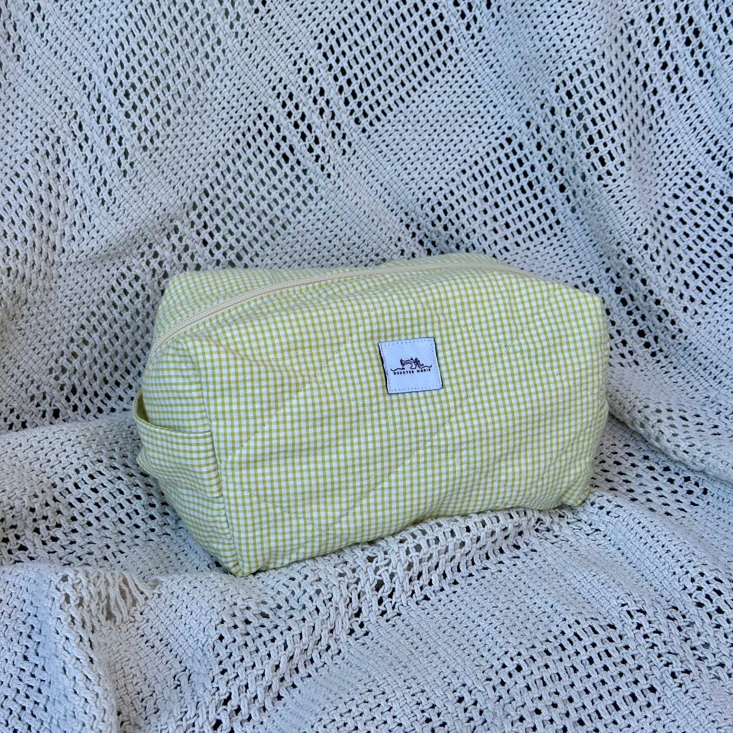 Green Gingham Small Boxy