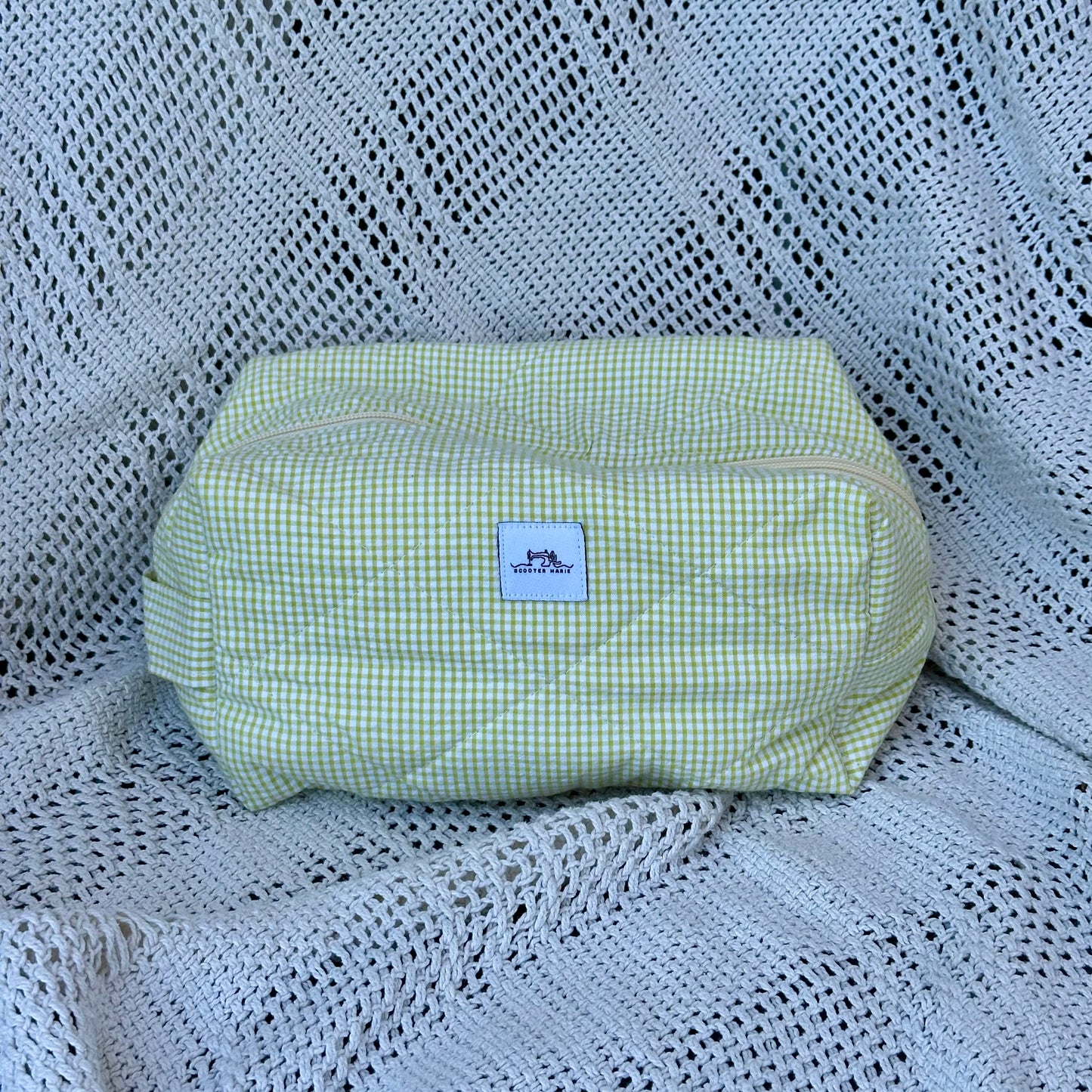 Green Gingham XL Boxy