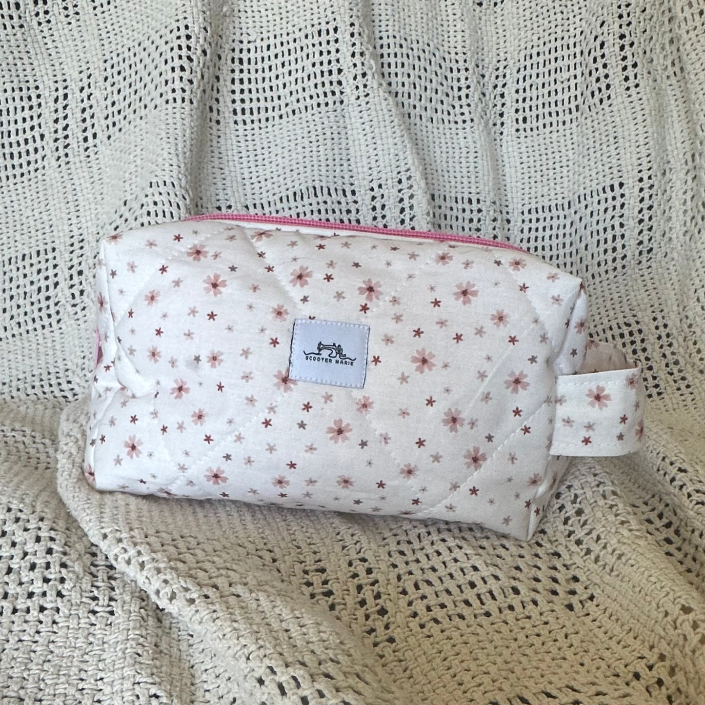 Pink Floral Diaper Bag