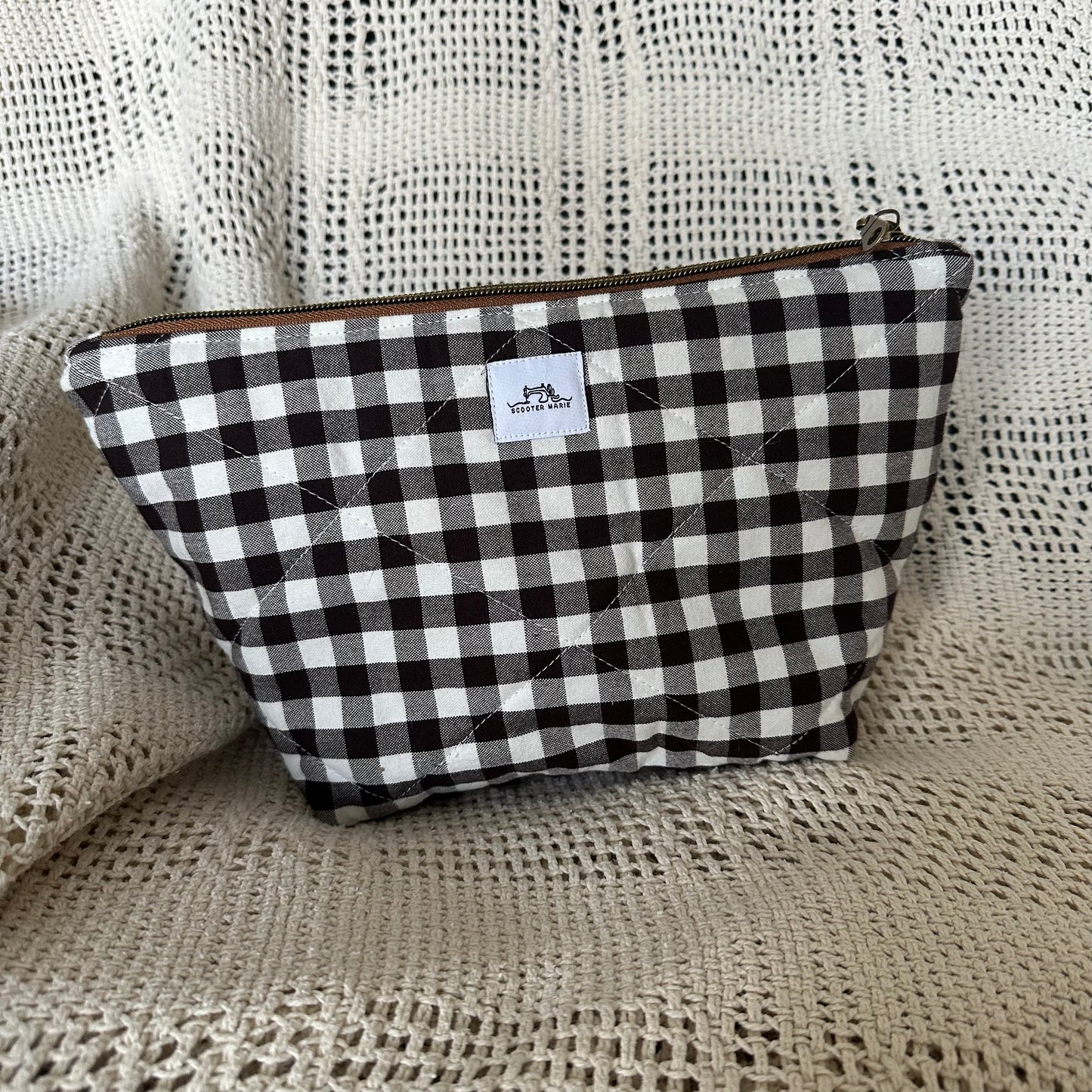 Chocolate Brown Pouch