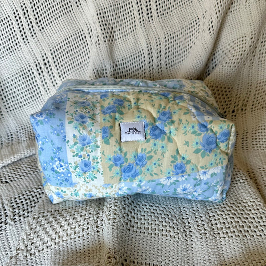 Blue Quilted XL Boxy