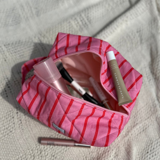 Pink and Red Candy Stripe XL Boxy